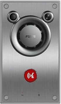 Fanvil A12V IP Video Intercom 2 SIP Lines, Built-in 4MP HD AI Camera and IR Illuminator and 10W Speaker