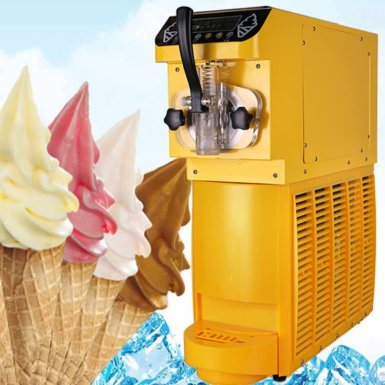MUDSA Kommerzielle Eismaschine, Softeismaschine Elektrische Eismaschine aus Edelstahl mit digitalem Bildschirmsystem für… – Bild 3