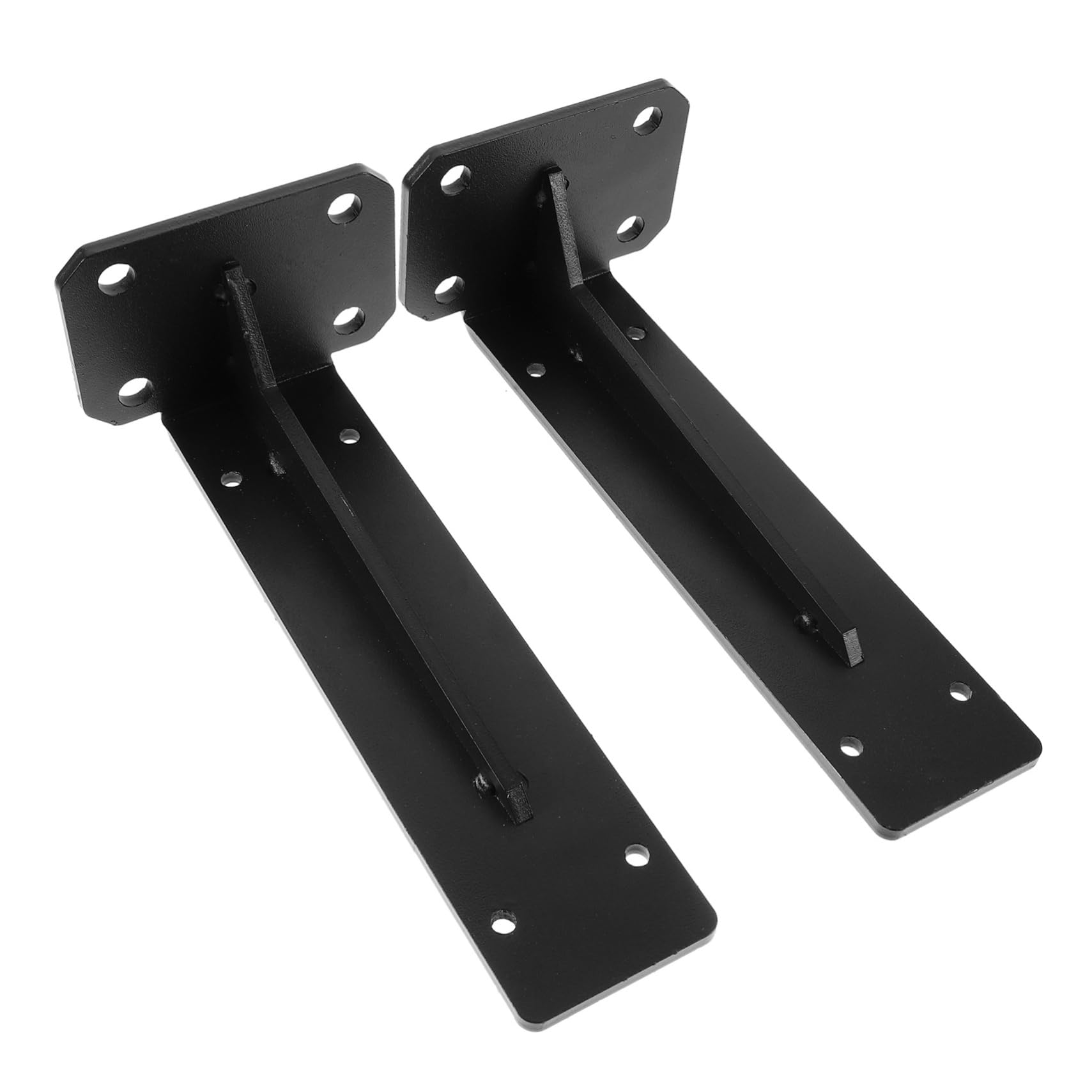 Supports étagère murale invisible HEMOTON 2 pièces pour meubles TV et bureau
