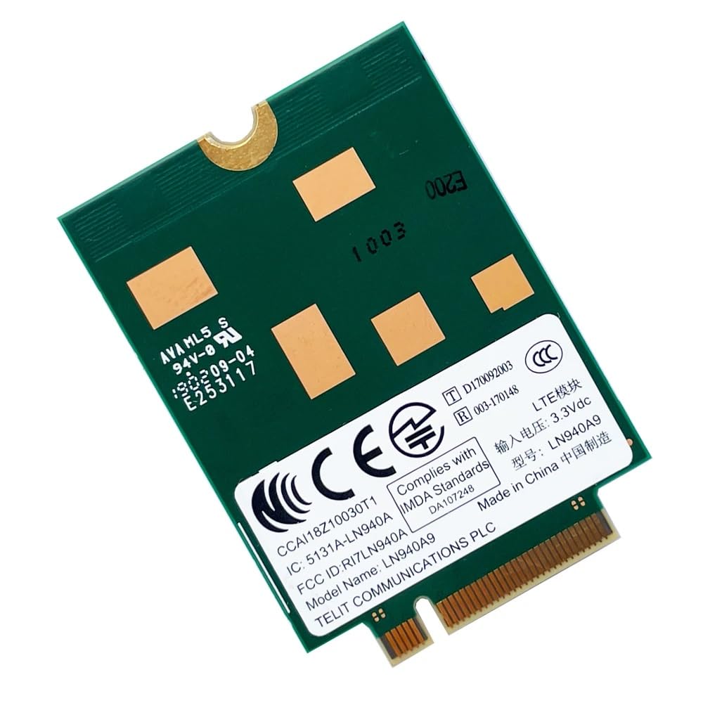 Amazon | Telit LN940A9 T77W676 X12 WWAN 4G LTE 450Mbps モバイル