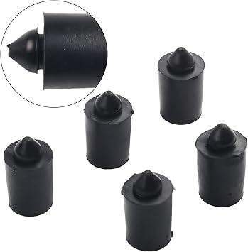 Rubber Car Trunk Bumper Buffer for Nissan, 5 Pack Black Trunk Lid Protector for Hood and Luggage Compartment