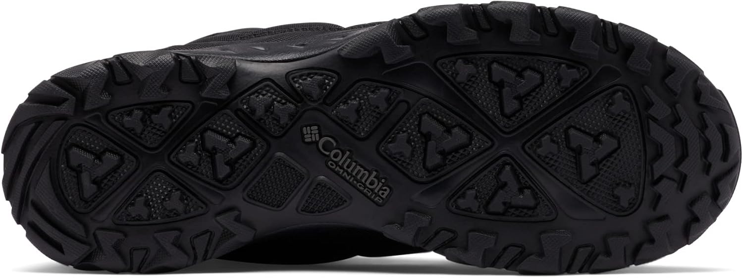 Columbia Men's Firecamp Boot Hiking Shoe 7 Wide Black/City Grey