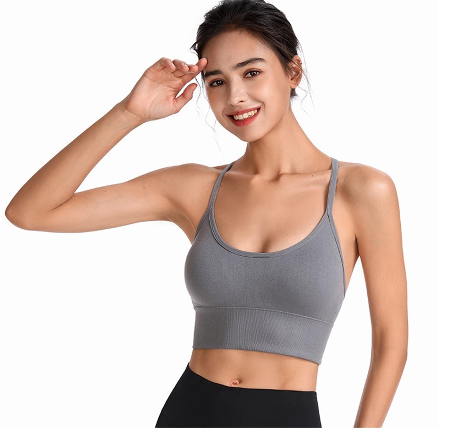 Reggiseno Sportivo Elasticità Reggiseno Sportivo da Donna Imbottito E Traspirante, Canotta Corta A Forma di Y for Yoga Fitness Top Palestra Donna