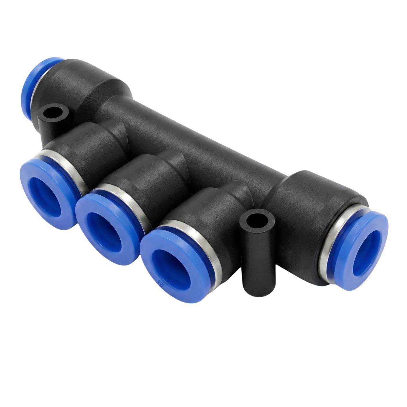 Connecteur pneumatique Lumonic 10x en PU durable pour réseaux d'air comprimé