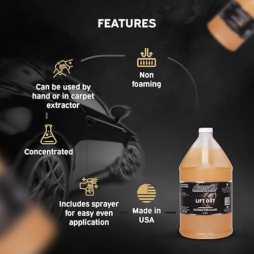 Miniatura 8 de LANE'S Limpiador de alfombras en aerosol, limpiador de alfombras, limpiador concentrado sin espuma para tapicería y alfombras, limpieza profunda y