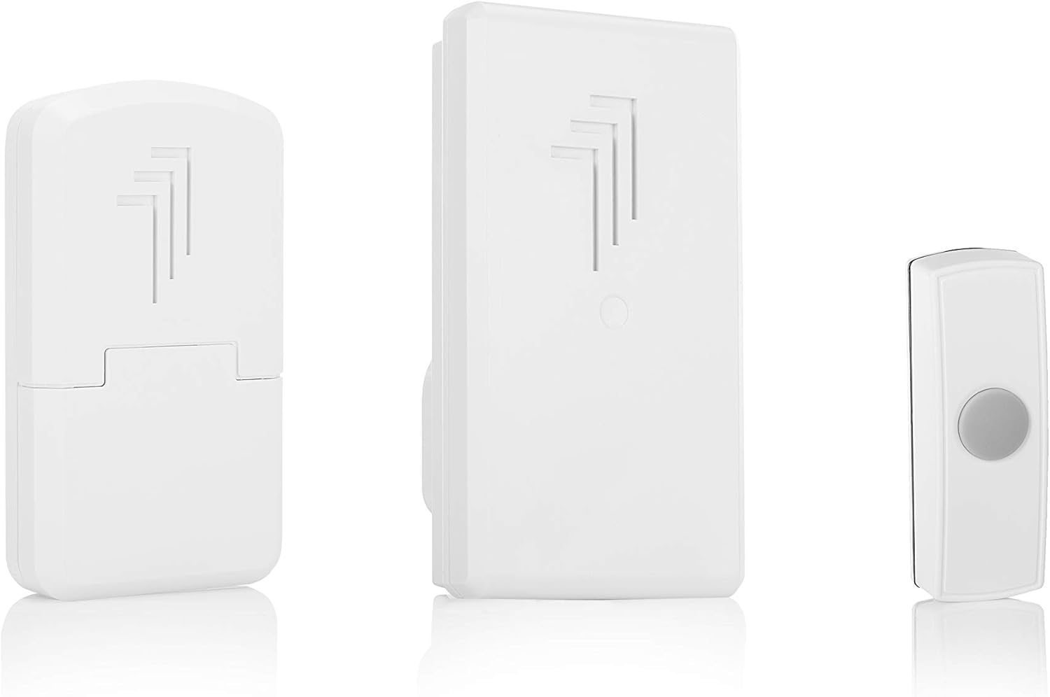 Wireless Door Chime Bell CH Byron Portable Door Chime Wire Free Twin