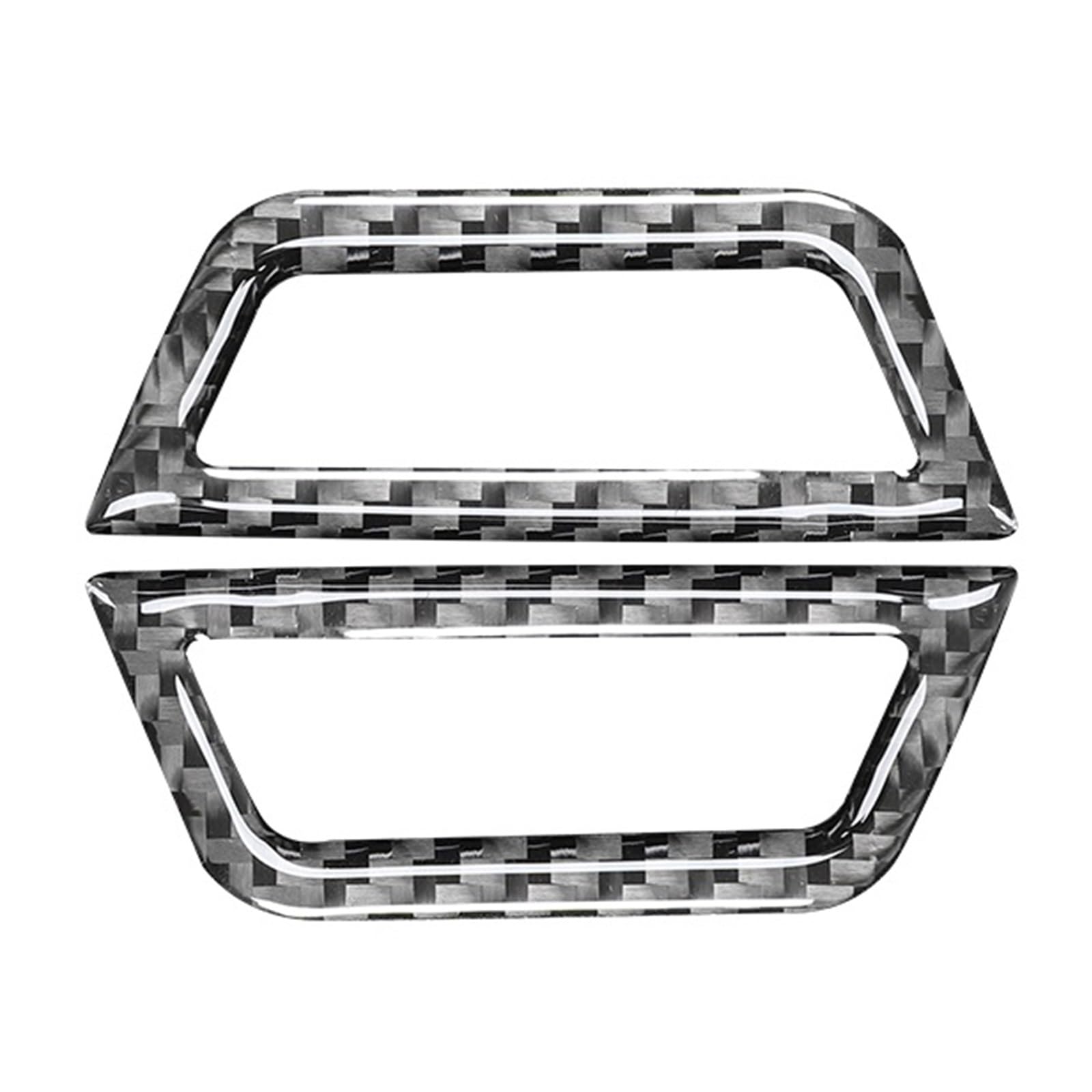 THXZINGLWG Compatible for BMW 3 Series E46 323i 328i 330i 325i 1999-2004 Accessories Carbon Fiber Interior Car Rear Roof Vents Trim Cover Stickers(TYPE5)
