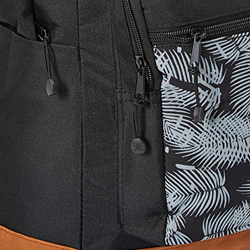 Mochila casual, Poliester, Unissex, Preta