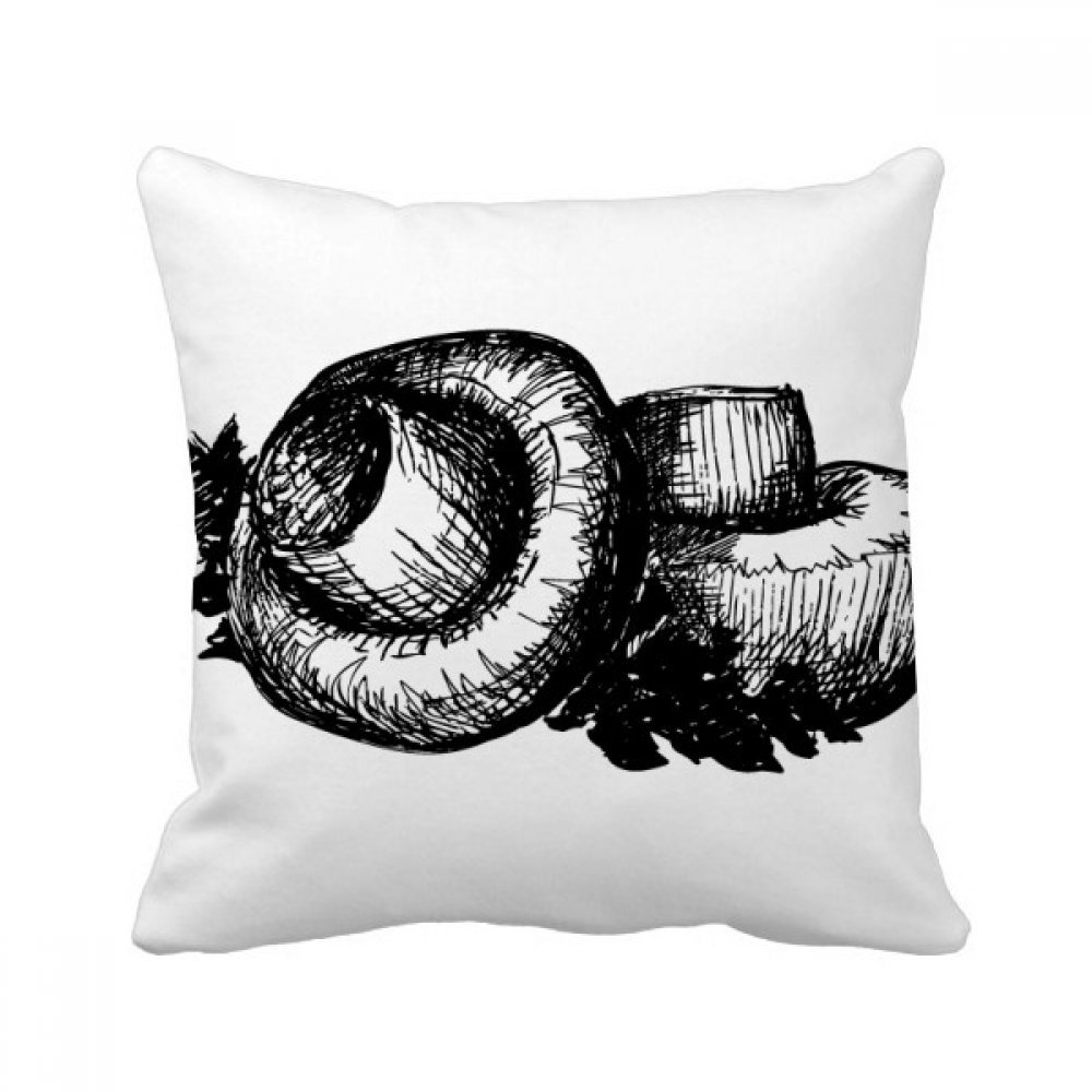 Coussin carré motif swamm réaliste 40x40cm pour décoration salon
