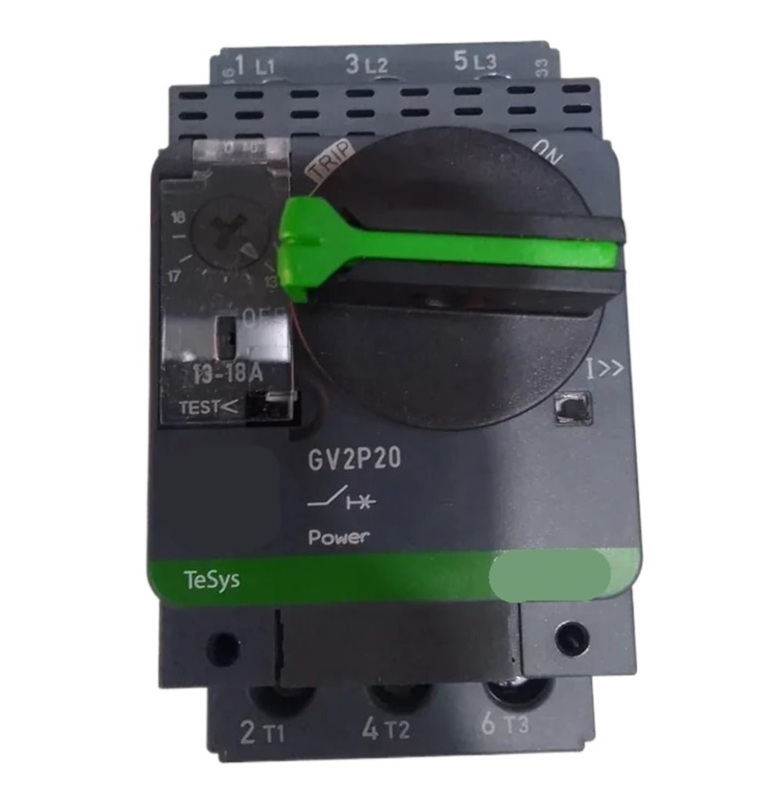 CLBSWYEJK GV2-P20 GV2P20 Motor circuit breaker, 3P, 13 to 18A, screw clamp terminals, rotary handle