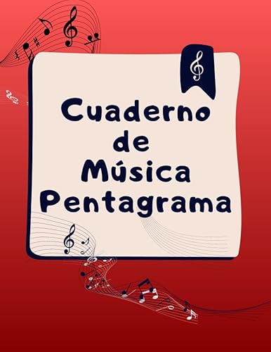 Cuaderno de música Pentagrama Papel Pentagramado - 12 Pentagramas por Páginas para Escribir. (Spanish Edition)