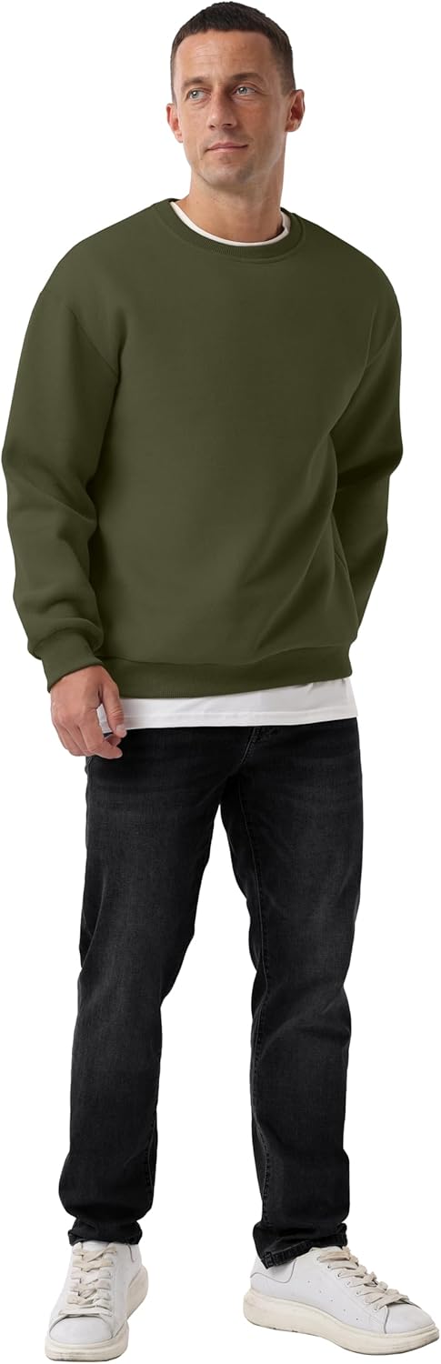 Sailwind Men's Crewneck Casual Sweatshirt Long Sleeve Fashion Cotton Pullovers - Image 5