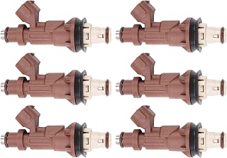 TRQ Fuel Injector Set Compatible with 1999-2002 Toyota 4Runner 1999-2004 Tacoma 2000-2004 Tundra