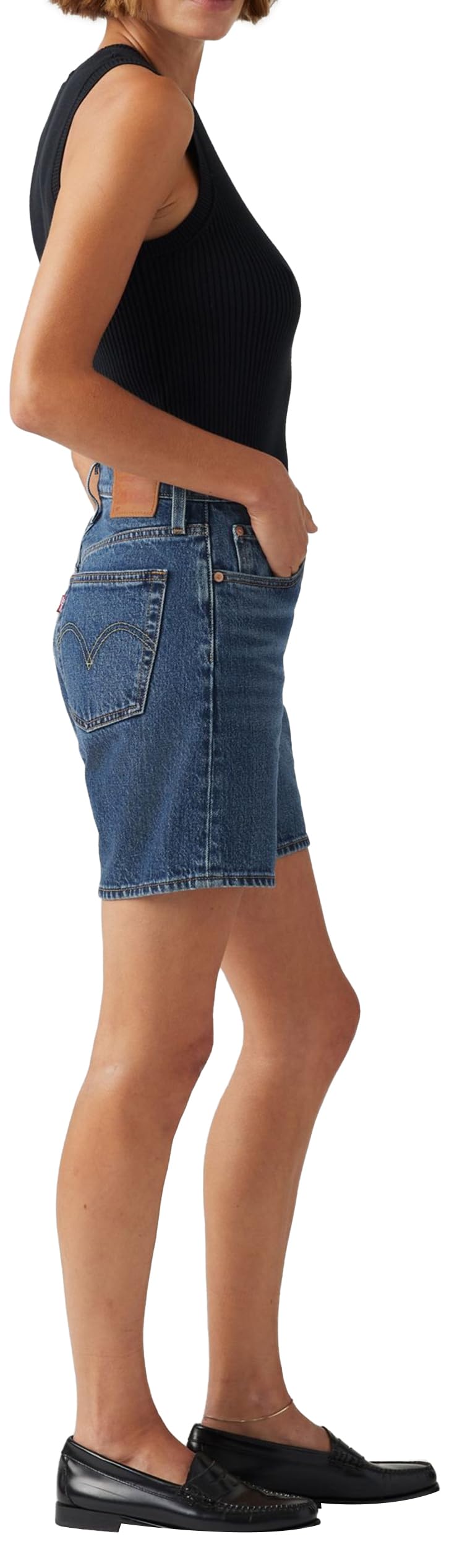 Levi's 501 Mid Thigh Pantalones cortos vaqueros Mujer