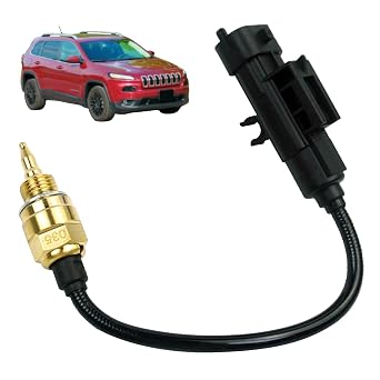 68088241AA 68119586AA Engine Oil Temperature Sensor Compatible with Je.ep Cherokee Compass Renegade and Ram ProMaster City 2.4L