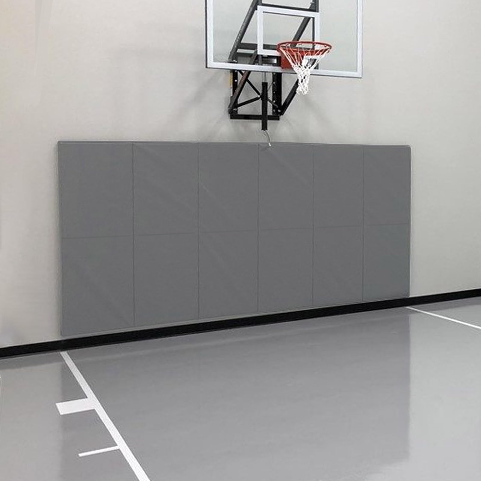 PROGOAL Gym Wall Paddings Basketball Court Wall Protection Pad - 2”Thick Foam Wall Mat Durable Protector for Wall-Mounted Basketball Hoops Garage Taekwondo?60
