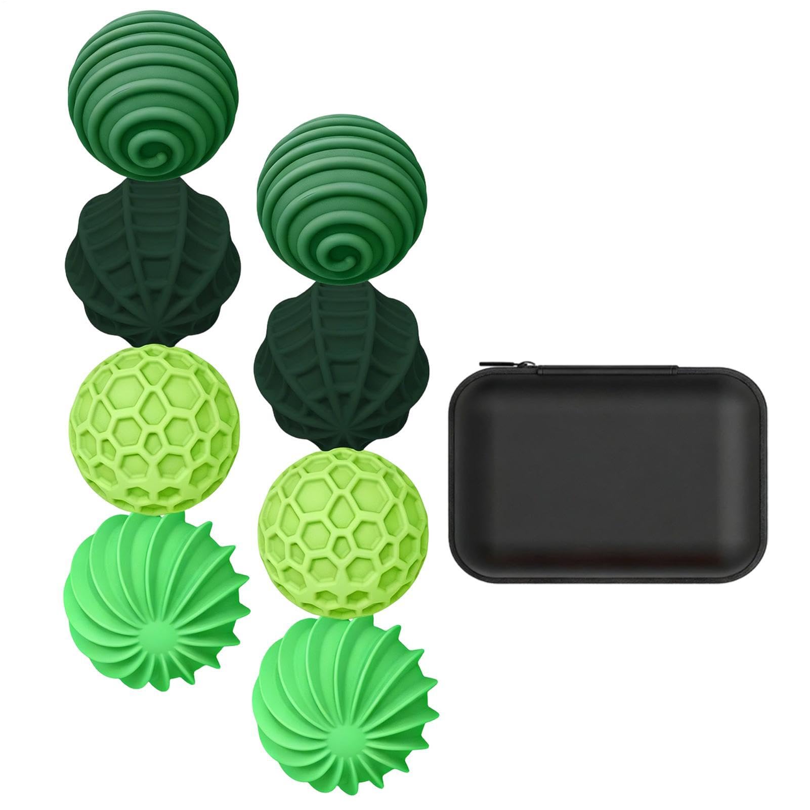 Magnetic Fidget Balls, 8 Piece Sensory , Stress Relief Balls with Magnetic Design, Durable Silicone Fidget , Desk with Fun Interactive Style, Focus for Office Classroom Home