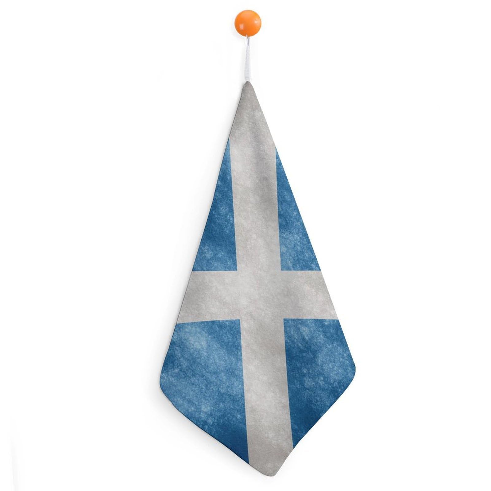 CGSBNGHA Vintage Scotland Flag Hand Towel Hanging Face Towels Cleaning Cloths Handkerchief for Bathroom Kitchen