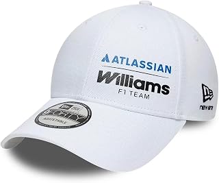 [ニューエラ] キャップ 9FORTY アトラシアン ウィリアムズ レーシング STRAPBACK CAP NAVY ATLASSIAN WILLIAM RACING F1 ホワイト [並行輸入品]