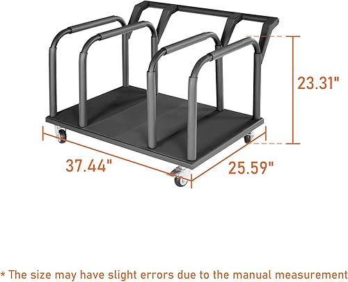 Miniatura 9 de Hooke Road Estante de almacenamiento de 4 puertas, soporte deslizante para carrito para Jeep Wrangler JK JL Gladiator JT 2007-2024 y Ford Bronco