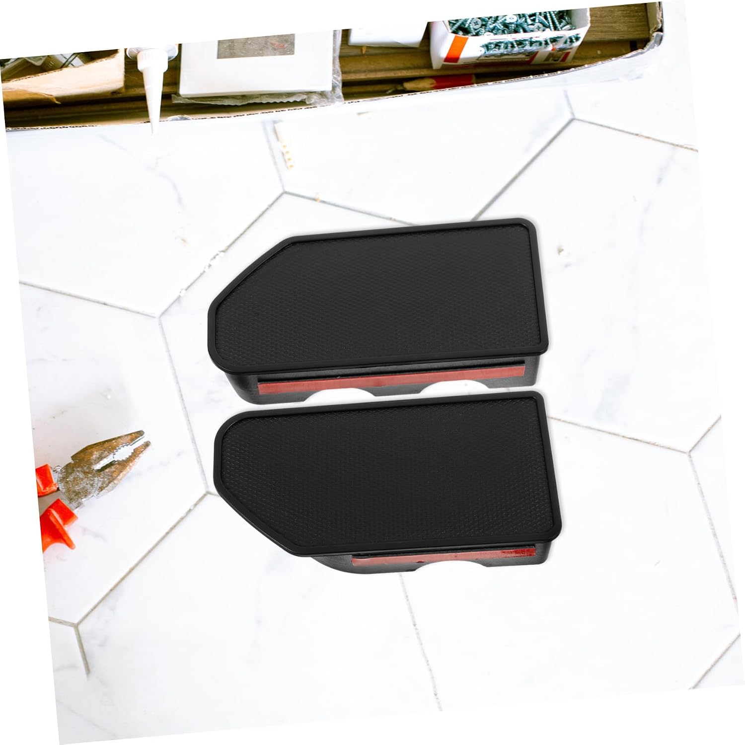 1pair Truck Bed Stake Pocket Replacement Parts for Installation Bed Rail Protective Caps Essential Accessory for Prevention