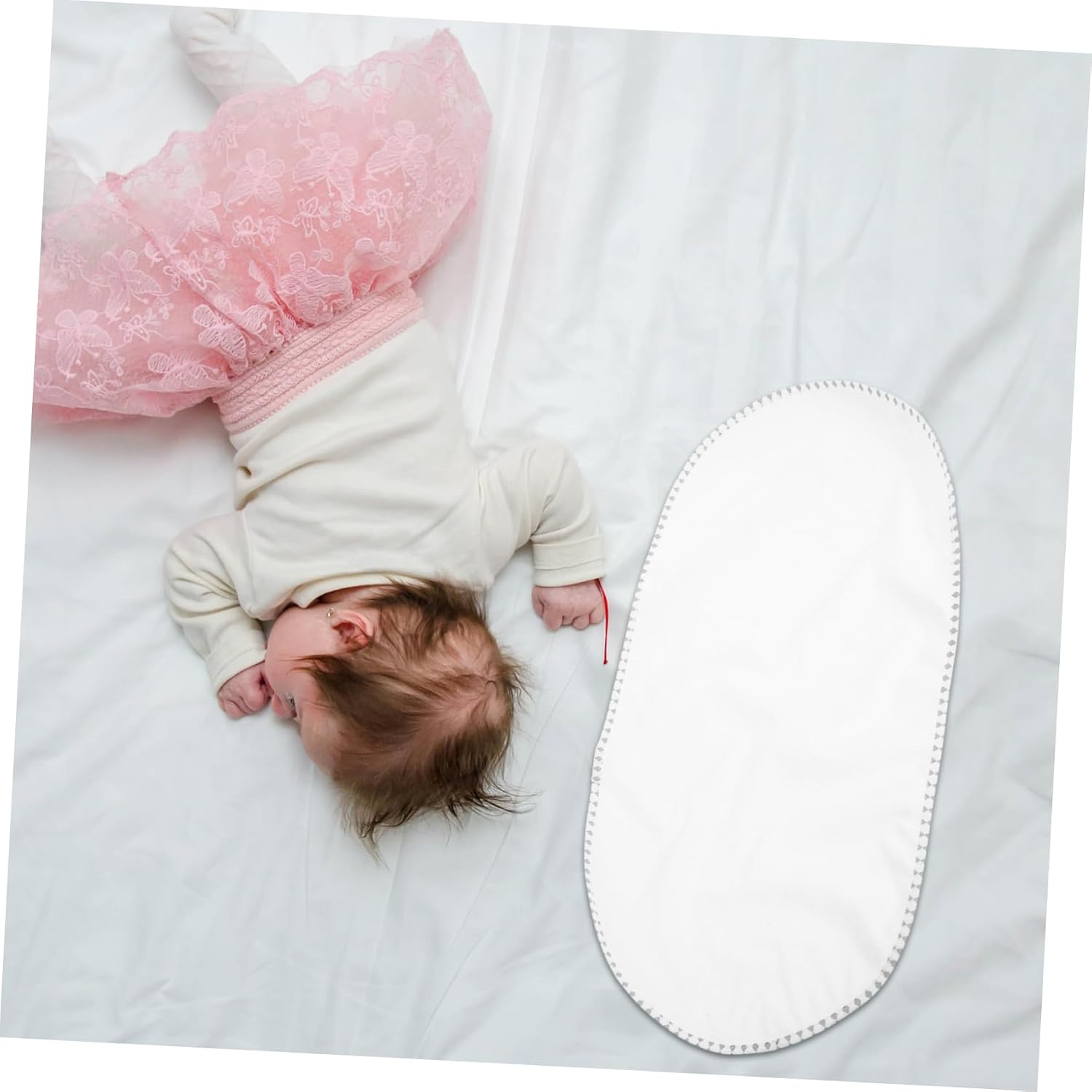 3pcs Cotton Changing Pad Leak Mat Washable Diaper Pad Liners for Travel Changing Mat for Nursery