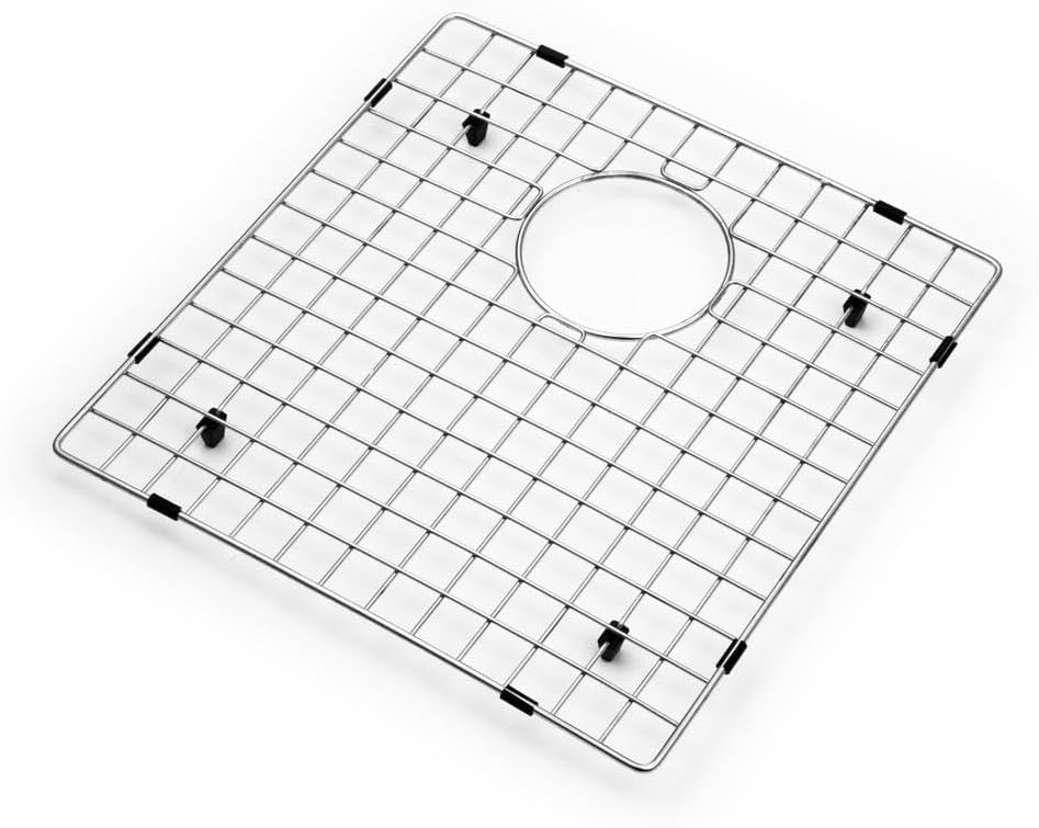 Houzer BG-3350 - Stainless Steel Wirecraft Bottom Sink Grid for Houzer Sink Model BCD-3322, Durable Sink Protector Rack for Dishes, Utensils, and Kitchen Accessories