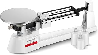 Bonvoisin Triple Beam Scale 2610g x 0.1g, Mechanical Lab Scale with Stainless Steel Platform, Balance Scale Pan Balance for Classroom