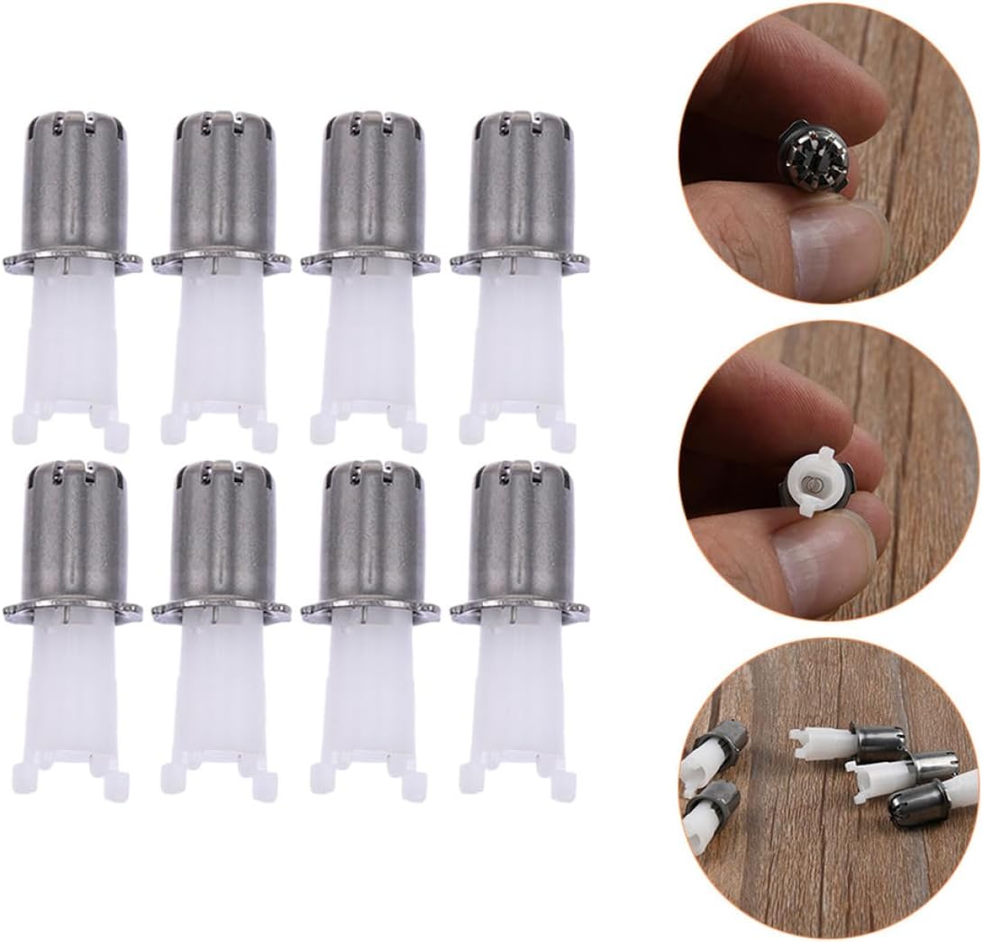 8pcs Nose Hair Trimmer Replacement Heads for Facial Hair Remover Replacement Parts Men Grooming Trimmer Accessories
