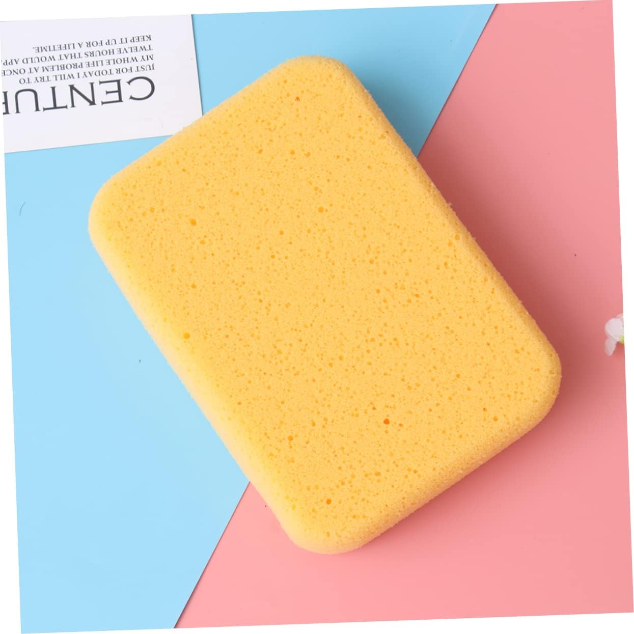 4Pcs High Density Car Wash Sponges Durable Porous Sponges for Auto Washing and Polishing Easy to Hold Reusable and Highly Absorbent for Vehicle Detailing