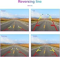 Vista 7 de Cámara de salpicadero de 11.26 pulgadas, cámara de espejo retrovisor frontal y trasero, pantalla automática inalámbrica CarPlay Android, cámara