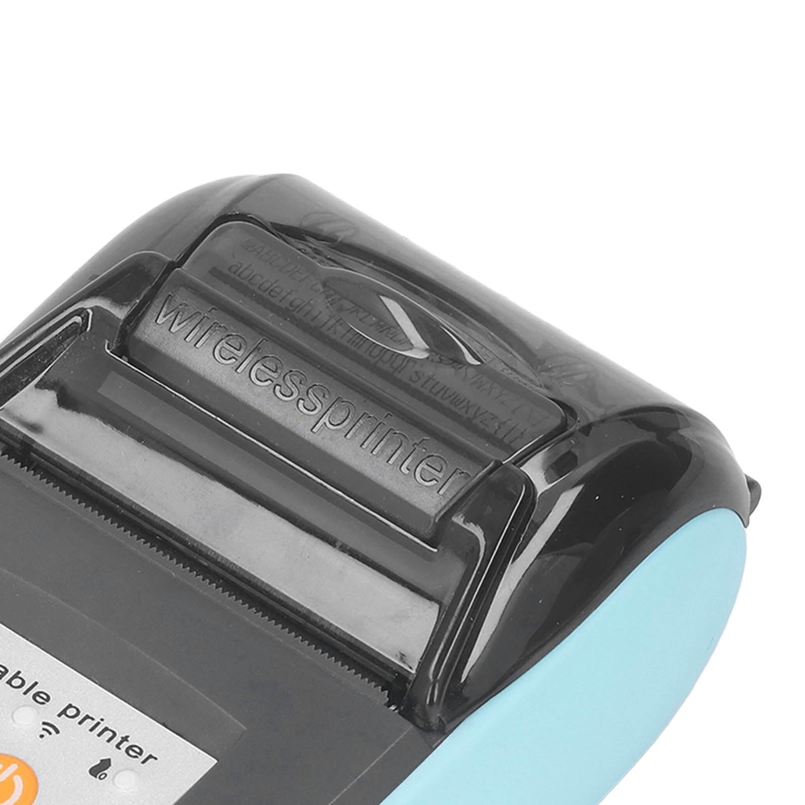 Stampante Termica Portatile 58 Mm Stampante Termica per Ricevute Stampante Termica per Etichette Hipping (Con custodia)