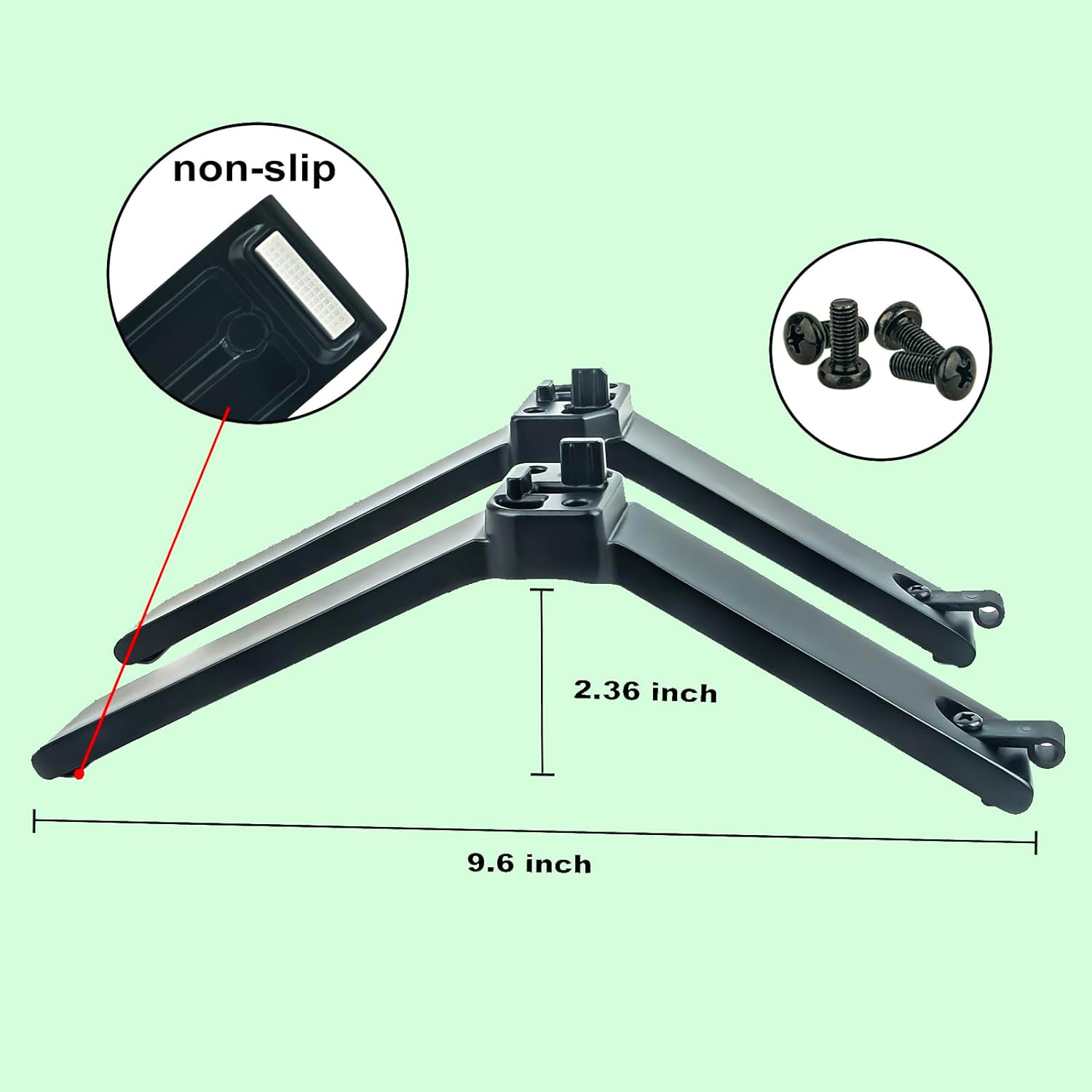 Replacement TV Base Stand, Fit for Toshiba LED 4K UHD Smart TV 50C350LU 55C350LU 50C350U 50C350LK 55C350LP 55C350LK 50C350LP 55C350LS 50C350LS 55C350LE 55U69GEVS 50C450KE