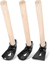 Vista 1 de Juego de herramientas para tallar madera para carpintería Adze, incluye adze recto, curva grande Adze y curva pequeña Adze (3PCS)