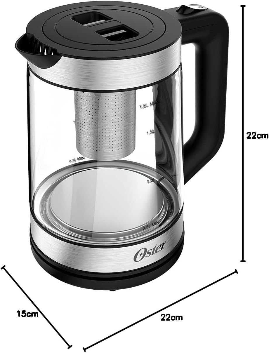 Chaleira Elétrica Oster Tea com Infusor de Chá 1,8L - 220V