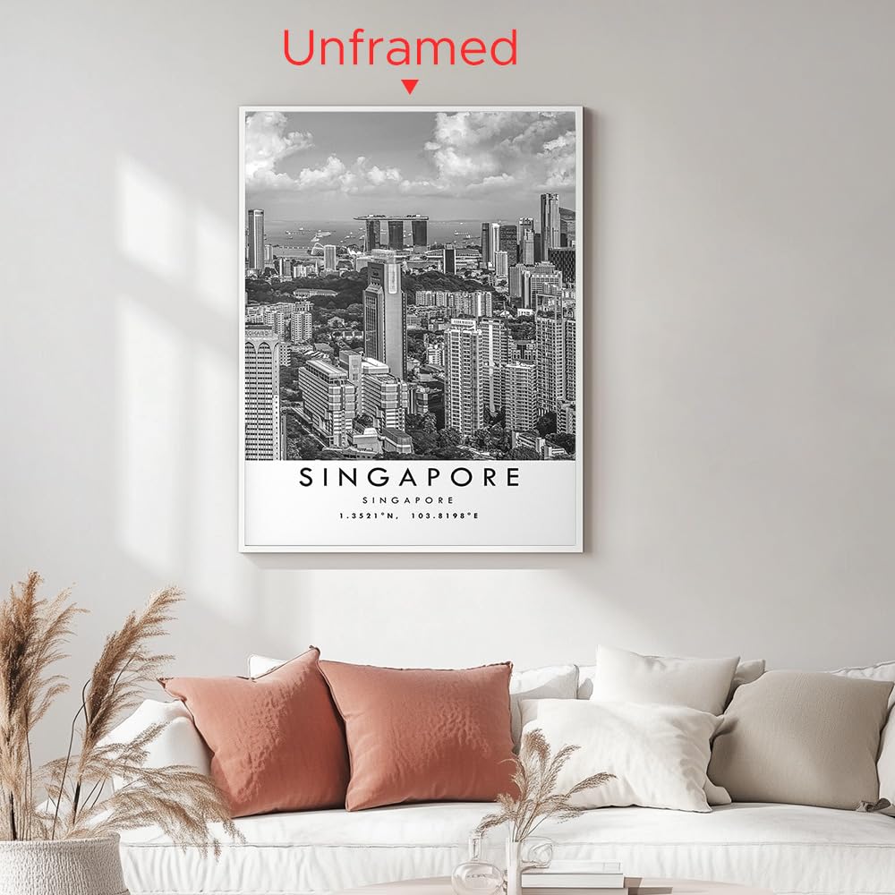 Amazon.co.jp: YakuWolf シンガポール旅行プリント、シンガポール