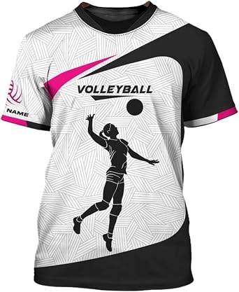Custom 3D Volleyball Shirt, T-Shirt, Hoodie Long Sleeve - Gift for Players