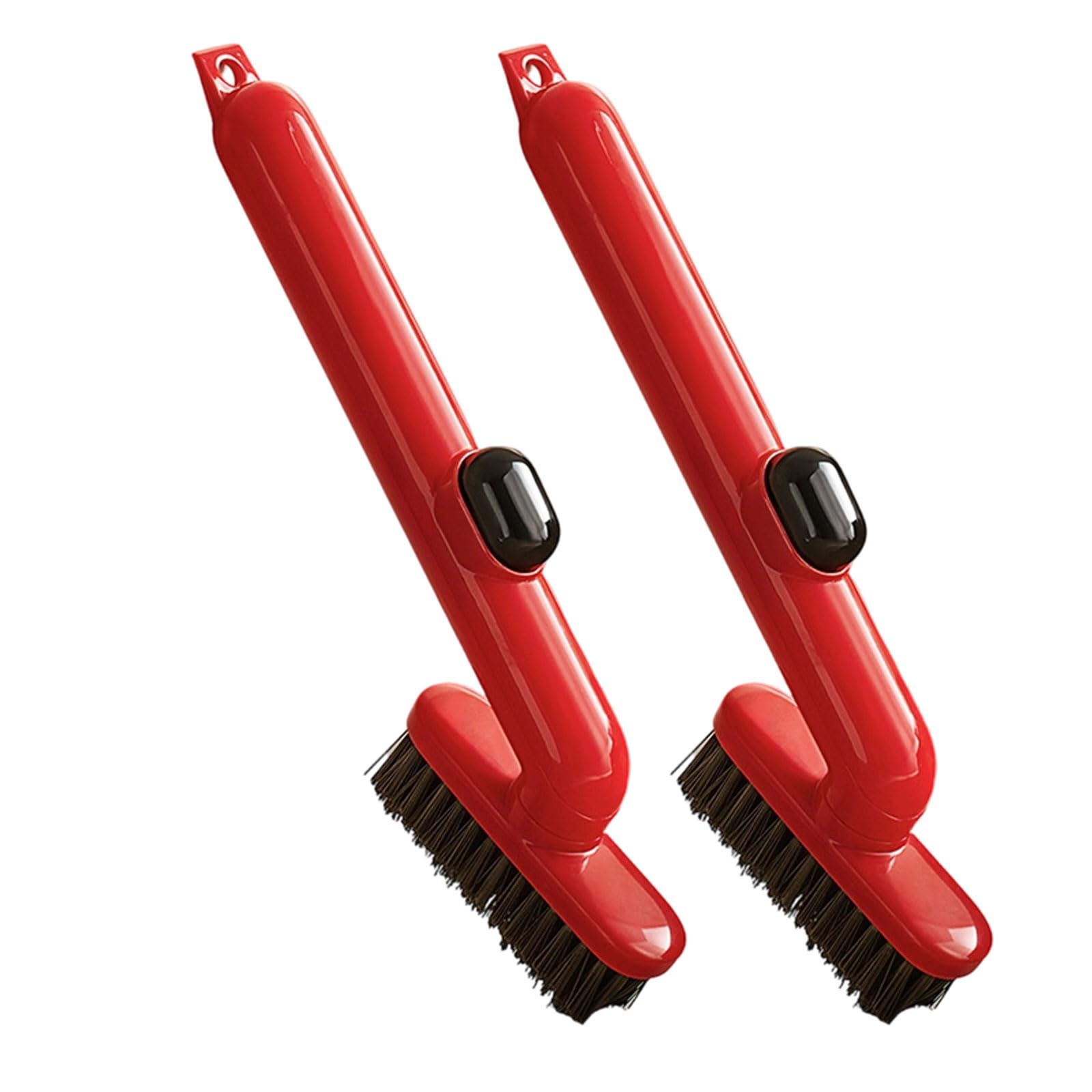 Space Saving Rotating Scrub Brush 2PCS for Stubborn Stain of Tiles Sinks and Bathroom Floor Window Crevices Multipurpose Scrub Brush