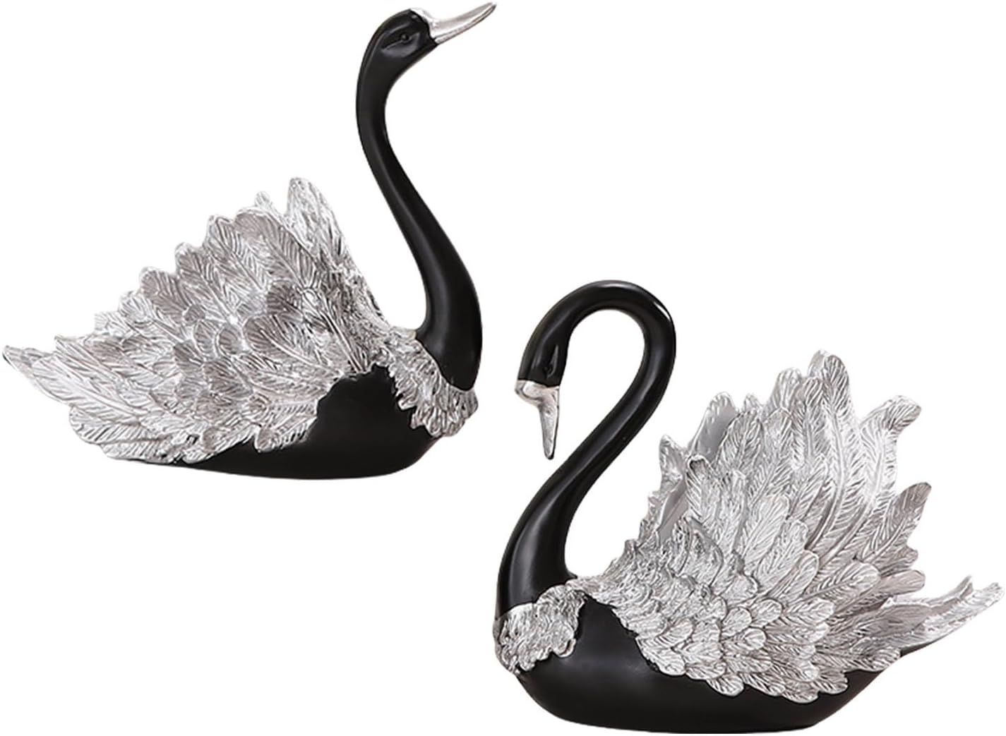 Handmade Love Symbol Animal Pair Resin Ornaments Representing Loyalty And Love For Bedroom Or Living Room Decoration