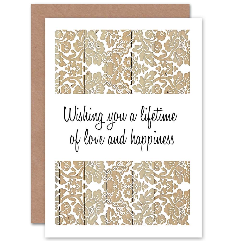 Wee Blue Coo Card Wedding Celebration Wishing Love Happiness Gift Size 17.5