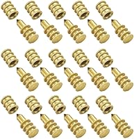 Vista 1 de ZYAMY 15 unids latón hoja hoja pasador mesa perno manga conectores mesa hoja hardware oro mesa pasadores extensión mesas accesorios hardware