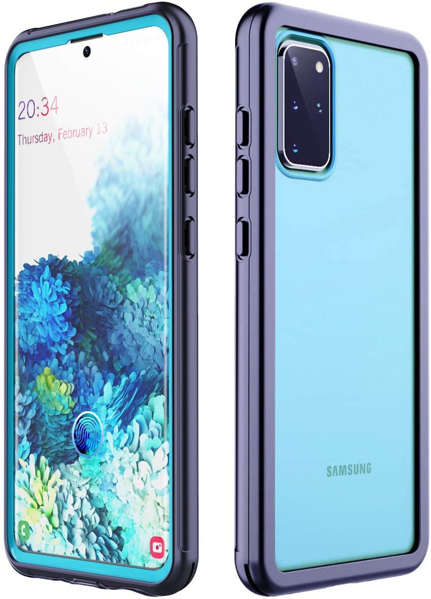SPIDERCASE for Samsung Galaxy S20 Plus 5G Case, Heavy Duty Protection Shockproof Rugged Anti-Scratch Cover, Built-in Screen Protector, Case for Samsung Galaxy S20 Plus/ S20+ 5G , 6.7" 2020