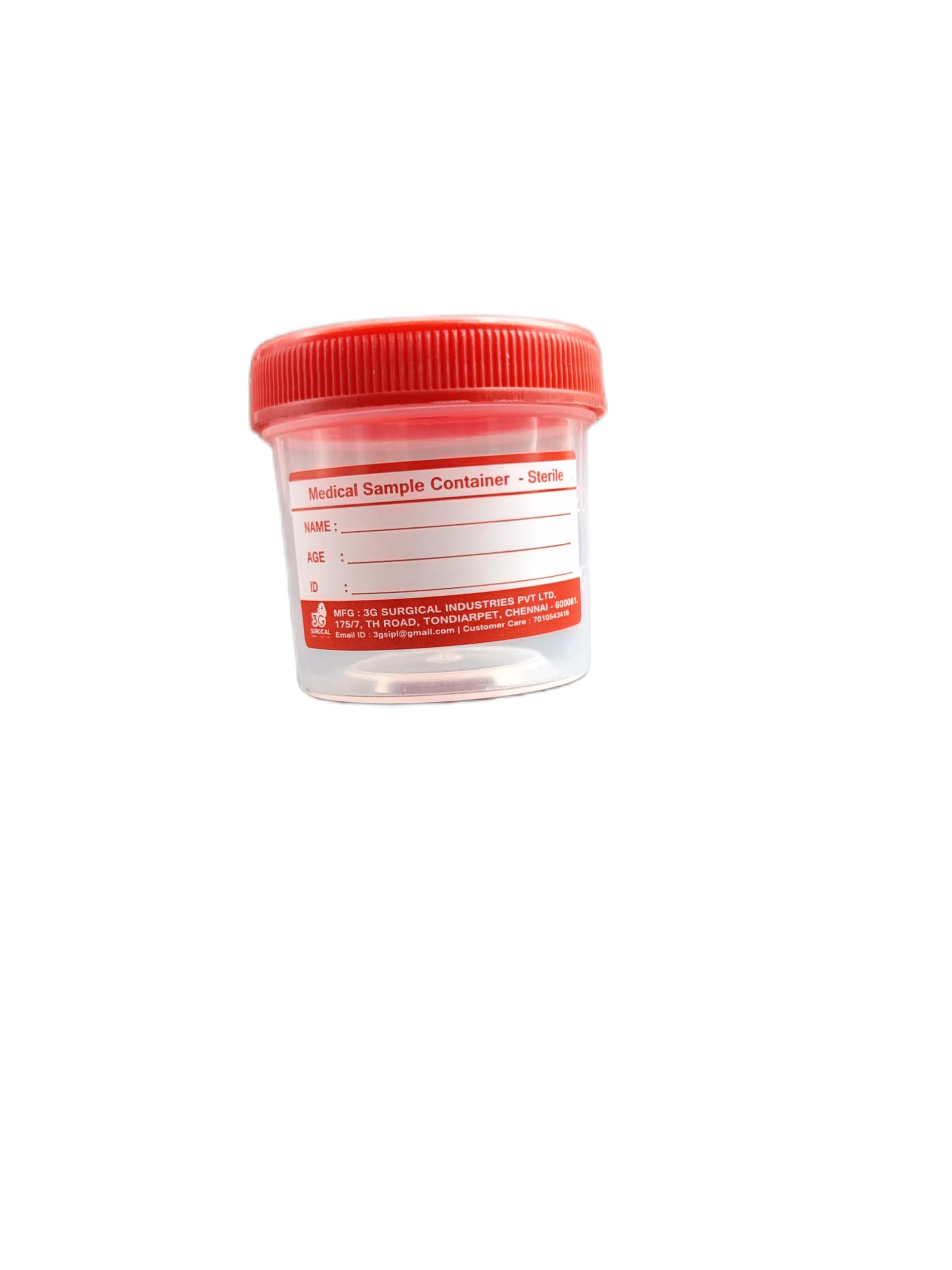 3G URINE CONTAINER STERILE 30 ML (PACK OF 10) (B0D315PCPD) Amazon Price History, Amazon Price Tracker