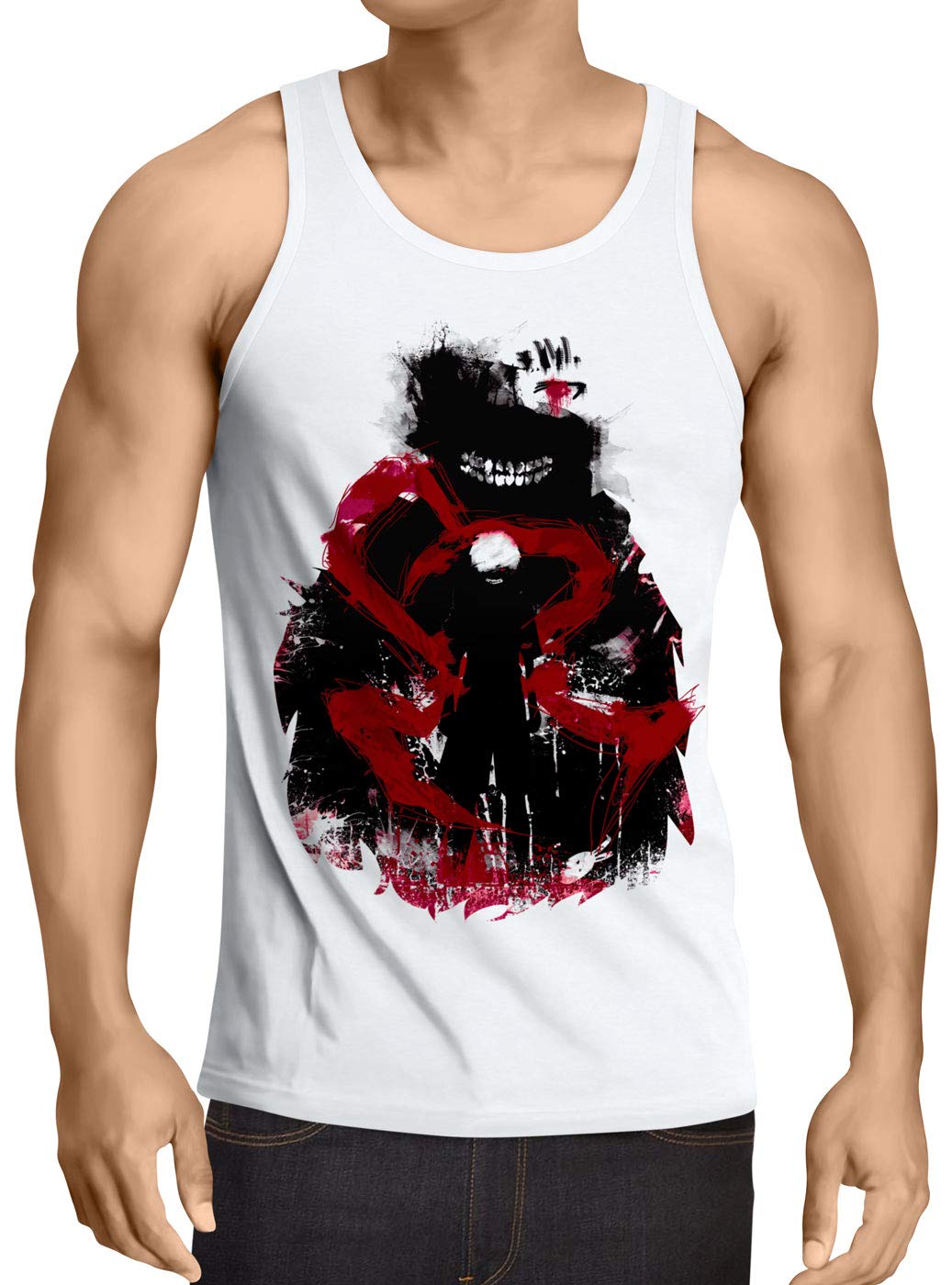 Débardeur Homme Tendance Débardeur Saitama One Punch Man - Coton Premium  Homme Vêtement Coton Certified