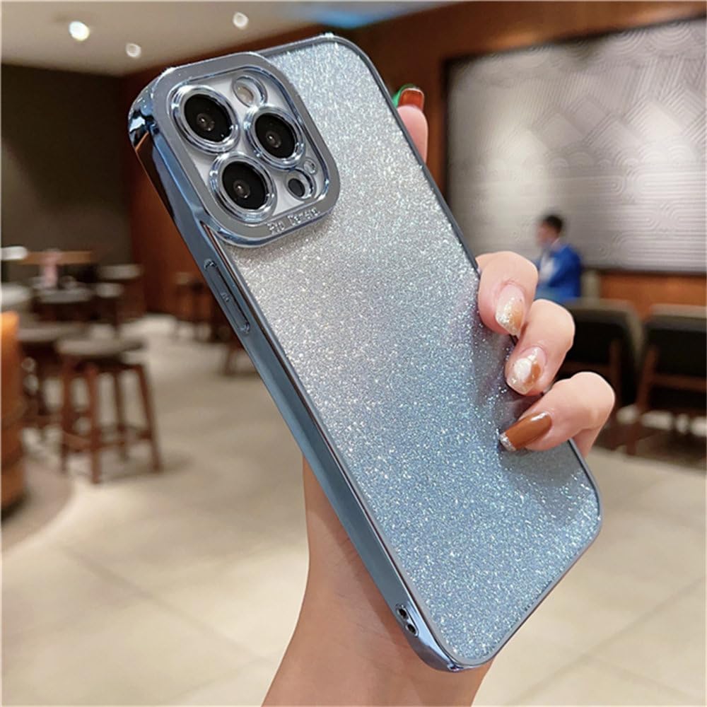 Étui de téléphone Flash pour iPhone 13 antichoc bleu clair protégeant les objectifs photo - 8