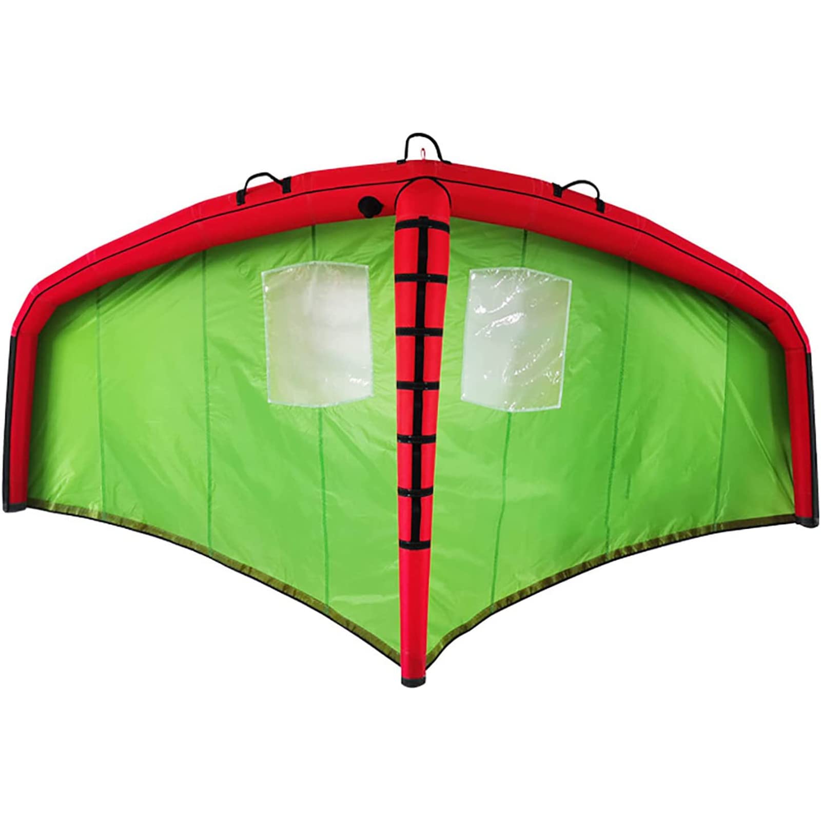 ADORZ 5㎡ Handheld Windsurfing Surfboarding Wing Kite, Kitesurfing Inflatable Wing Foil, Handheld Wind Wings with Window, Inflator and Two Airbags, for Surfing, Outdoor Water Play Sports