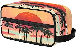 Travel Toiletry Bag for Adult Kids, Summer Su...