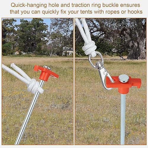 Piquets de tente de camping indispensables pour sable et plage