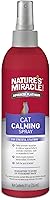 Nature's Miracle Cat Calming Spray 8oz - Natural Stress Relief, Anxiety Reducer for Skittish Cats