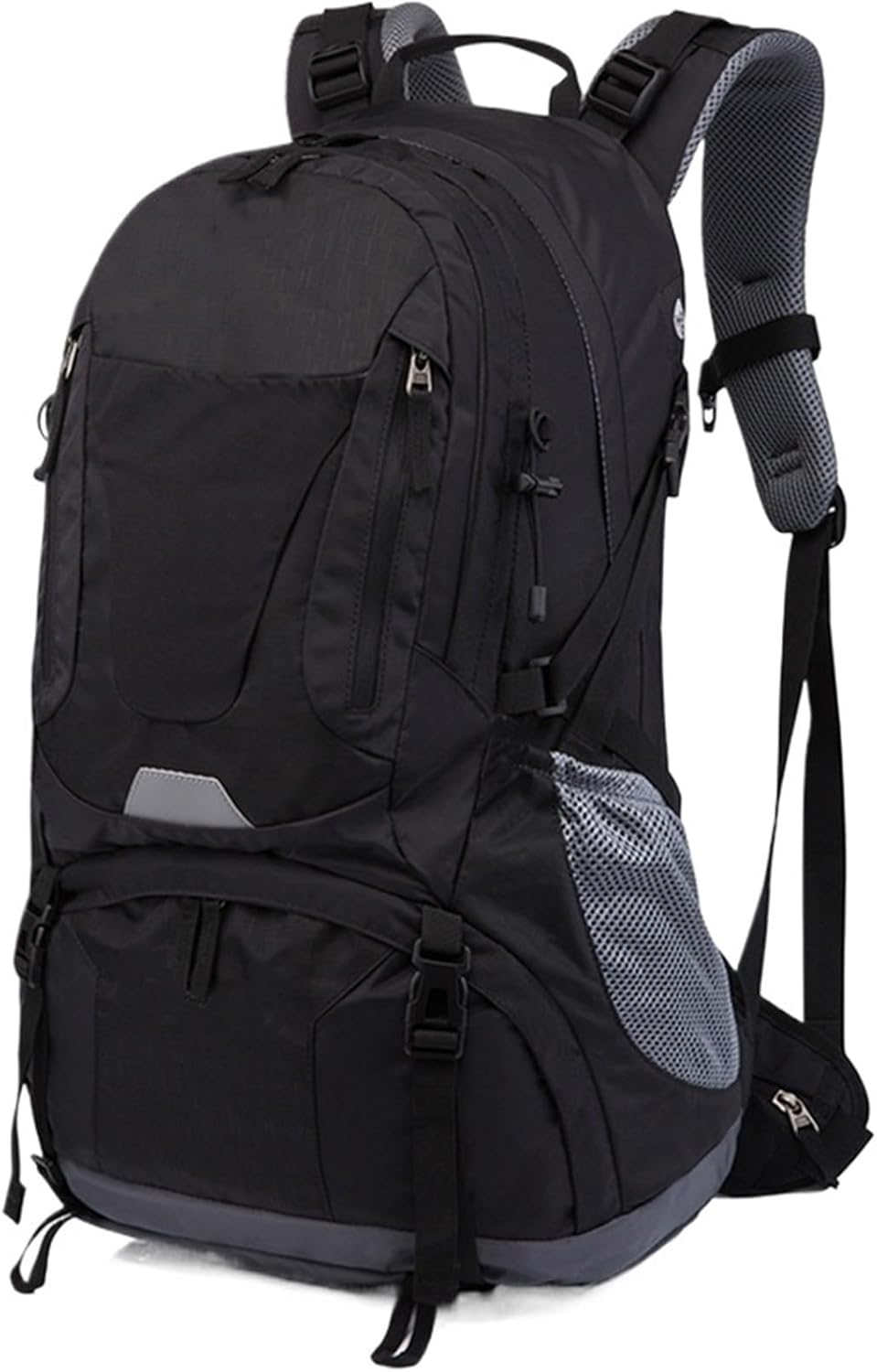 50L Breathable Waterproof Outdoor Backpack – Unisex Large-Capacity Bag For Mountaineering(Green 2 with logo)